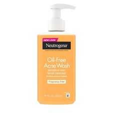 Neutrogena Oil Free Acne Face Wash, Fragrance Free, 9.1 fl oz picture