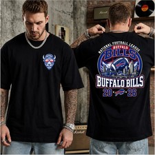 Men's Buffalo Bills Football 2026 Custom T-shirt picture