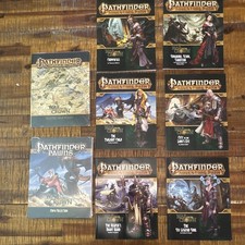 Pathfinder WAR OF THE CROWN + Poster Map Folio + Pawns $195 Value. NEW picture