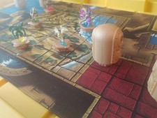 Yu-gi-oh Capsule Monsters Collectible Figure Mouse Pad Playmat Stitched Edge picture