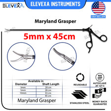 NEW Laparoscopic Maryland Grasper 5mm 45cm Maryland Dissecting Grasper Forceps picture