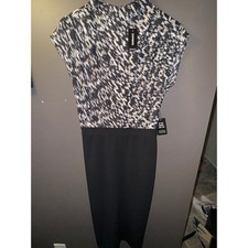 NWT Express Draped Mock Neck dress size xs picture