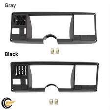 Black/Gray Dash Bezel Dashboard Trim For 88-94 Chevy Silverado GMC Sierra Truck picture