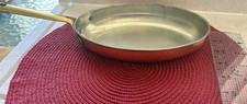 Vintage Copper Saute Skillet 13.5 Inches Long picture