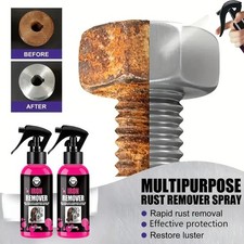All-Purpose Rust Remover Spray 120ML Fast-Acting Iron Oxidation Eliminator picture