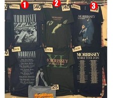 Morrissey World Tour 2026 Concert Merch reprint T-Shirt picture