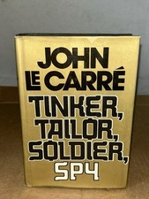 July 1974 Tinker Tailor Soldier Spy by John Le Carre 1st Edition 4th Print HC/DJ picture