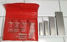 Starrett No S 154 S Adjustable Parallels Set of Four  3/8