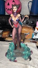 SIDESHOW FAIRYTALE FANTASIES AUTOGRAPHED DLX EVIL QUEEN STATUE J. SCOTT CAMPBELL picture