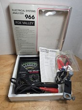 Fox Valley 966 Electrical Analyzer   Complete Kit w/ Case Manual Probes picture