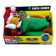 Vintage Sleeping Santa Homer Simpson picture