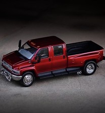 GOC 1:64 Red Kodiak C4500 Muscle Pickup Truck Model Diecast Metal Car picture