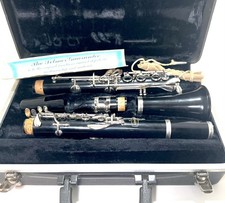 Vintage Bundy Resonite Clarinet Selmer USA With Hard Case Untested AS IS picture