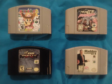 Mario party 2 wwf No Mercy n64 games Lot picture