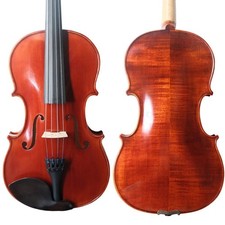 Handmade 4/4 Violin Outfit, Italian Spruce Top, Maple Back,Rich Tone, Case & Bow picture