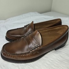 G.H. Bass Weejuns Mens Larson Penny Loafers Melon Brown Leather Size 7 picture