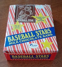 1990 Wade Boggs Pacific .352 Milk Chocolate Bar Full 24 count Box Boston Red Sox picture