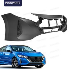 Primed Front Bumper Cover Fascia Fit For Nissan Sentra S/SV/SR 2.0L 2024 2025 picture