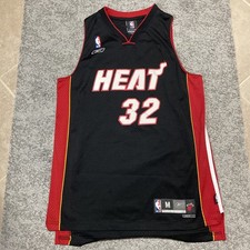 Vintage Shaquille Oneal Jersey Men's Medium Reebok Miami Heat 32 NBA Basketball picture