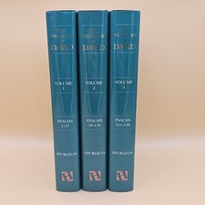 The Treasury of David Charles H Spurgeon 3 Volume Set Hardcover Hendrickson picture