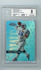 1999 Playoff Contenders SSD Peyton Manning #104 Power Blue /50 BGS 8 HOF (G) picture