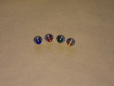 Moto Guzzi Dash Indicator Idiot Light LENS SET 750 Ambassador 850 Eldorado picture