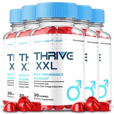 Thrive XXL Gummies, Max Strength Formula, ThriveXXL Natural Supplement (5 Pack) picture