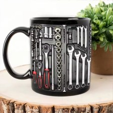 Ultimate Mechanic Toolbox Mug Funny Tool Box Coffee Gift for Dad Husband picture