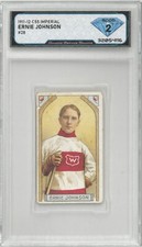 1911-12 C55 Imperial ERNIE JOHNSON #28 💎 DSG 2 Good picture