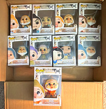 Funko Pop Disney Snow White & Seven Dwarfs 9-Pack Boxed Unopened #339-347 picture