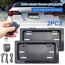 New 1PC / 2PCS Rear License Plate Frames Universal License Plate Tag Holder USA picture