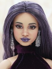 Repaint Custom Ooak Mattel Barbie Doll 3426 (Full Doll + Stand) picture