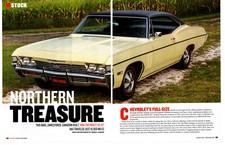 1968 CHEVROLET SS 427 (385-HP) UNRESTORED ~ GREAT 6-PAGE ARTICLE / AD picture