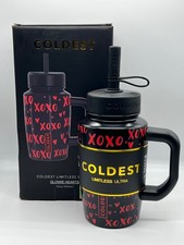 COLDEST Limitless Ultra 15 oz Glowie Hearts Insulated Bottle Stainless Steel NIB picture