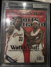 Sports illustrated October 26 2009 NBA Preview Shaq Lebron James Uncirculated picture