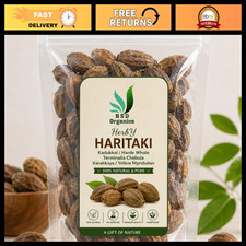 Organic Haritaki Whole - Terminalia Chebula - Kadukkai - 1kg (2.2 lbs) Superfood picture