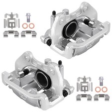 Kuiperauto 2Pcs Rear Disc Brake Caliper Assembly W/Bracket Compatible For Chevy picture