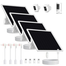 5W Solar Panel for Security Camera 4 Pack Trail Camera & Smart Bird Feeder picture