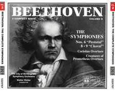 Beethoven Complete Symphonies Volume 2 - Walter Weller / Birmingham - MHS 3 CDs picture