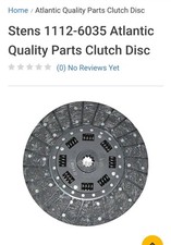 Atlantic Quality Parts Clutch DiscStens 1112-6035 picture