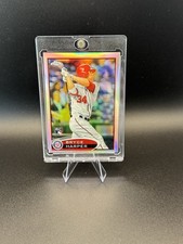 2012 Topps Chrome - Bryce Harper #196 Refractor (RC) Nationals Phillies picture