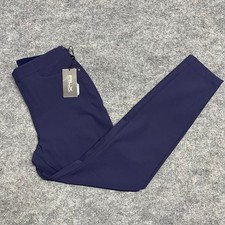 RLX Ralph Lauren Pants Womens Size 8 Navy Blue Golf Core Stretch Slim Leg NEW picture