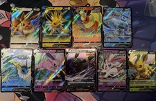 Pokemon Gem Pack Vol. 2 CBB2C Complete Set 9 Eeveelutions V #13 NM US SELLER picture