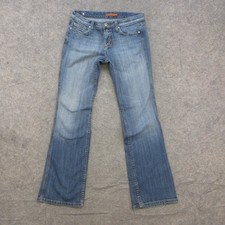 Vigoss Jeans Women's 10/11 Blue Wash Bootcut Stretch Denim picture