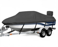 Boat Covers 17-19ft, Waterproof Trailerable Boat Cover, Heavy Duty 1200D Oxford picture