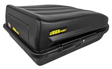 JEGS 18 Cubic ft. Rooftop Cargo Carrier, Heavy-Duty Weatherproof Lockable Hard picture