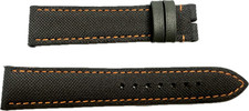 Muhle Glashutte 20 mm Grey Canvas Strap Genuine L New picture