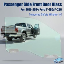 Front Door Window Glass Passenger Side Fits Ford F-150 2015-2024 /F-250 2017-24 picture