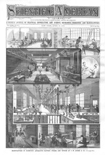 Manufacture of Scientific Apparatus Factory of J. W. Queen & Co., Phil. - 1888 picture