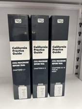 California  Practice Guide Civil Procedure Before Trial 2025 Ed. Rutter Group picture